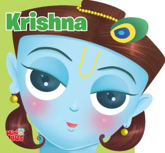CUT OUT BOARD BOOK: GODS AND GODDNESSES KRISHNA
