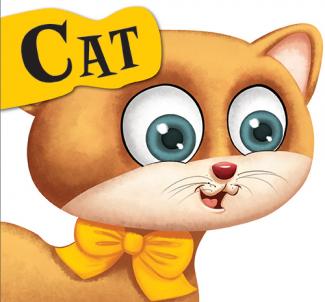 CUT OUT BOARD BOOK: ANIMALS CAT