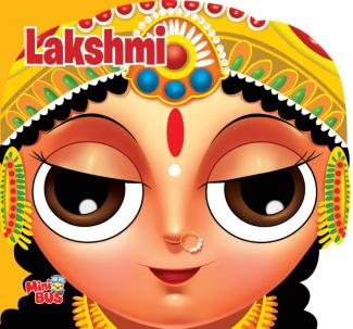 CUT OUT BOARD BOOK: GODS AND GODDESSES LAKSHMI