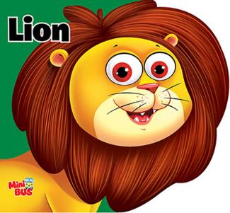 CUT OUT BOARD BOOK: ANIMALS LION