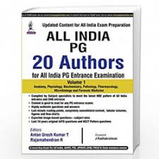 All India PG 20 Authors For All India PG Entrance Examination