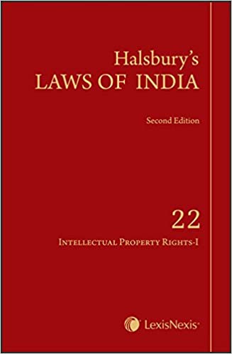 Halsbury's Laws of India-Intellectual Property Rights-I; Vol 22