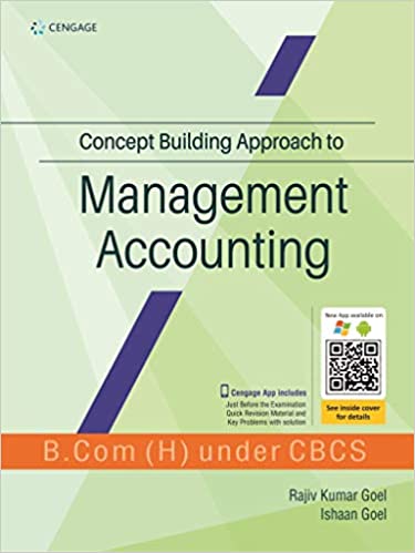 Concept Building Approach to Management Accounting for B.Com (H)