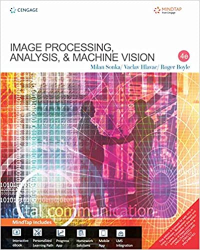 Image Processing, Analysis, and Machine Vision with MindTap