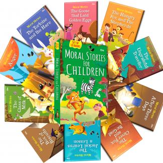 Moral Stories for Children (Set of 10 Books Box Set)