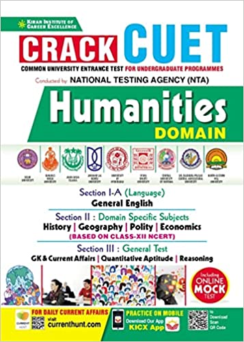 Kiran Crack CUET Humanities Domain (English Medium)(3661)