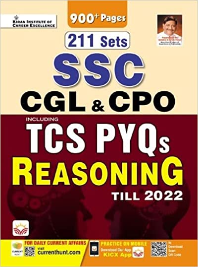 SSC CGL and CPO Including TCS PYQs Reasoning Till 2022 (English Medium) (3973)